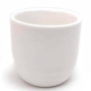 JapanBargain 2724, Sake Cups Set Japanese Porcelain Wine Saki Cup Small Tea Cup Microwave and Dishwasher Safe, White Color, 12 Cups