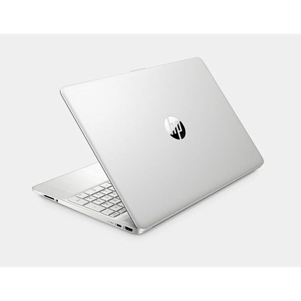 HP 2021 15.6” HD Touchscreen Laptop Computer, AMD Ryzen 7-4700U Processor, 16GB RAM, 256GB SSD, HD Audio, HD Webcam, AMD Radeon Graphics, Bluetooth, HDMI, Windows 10, Silver, 32GB SnowBell USB Card