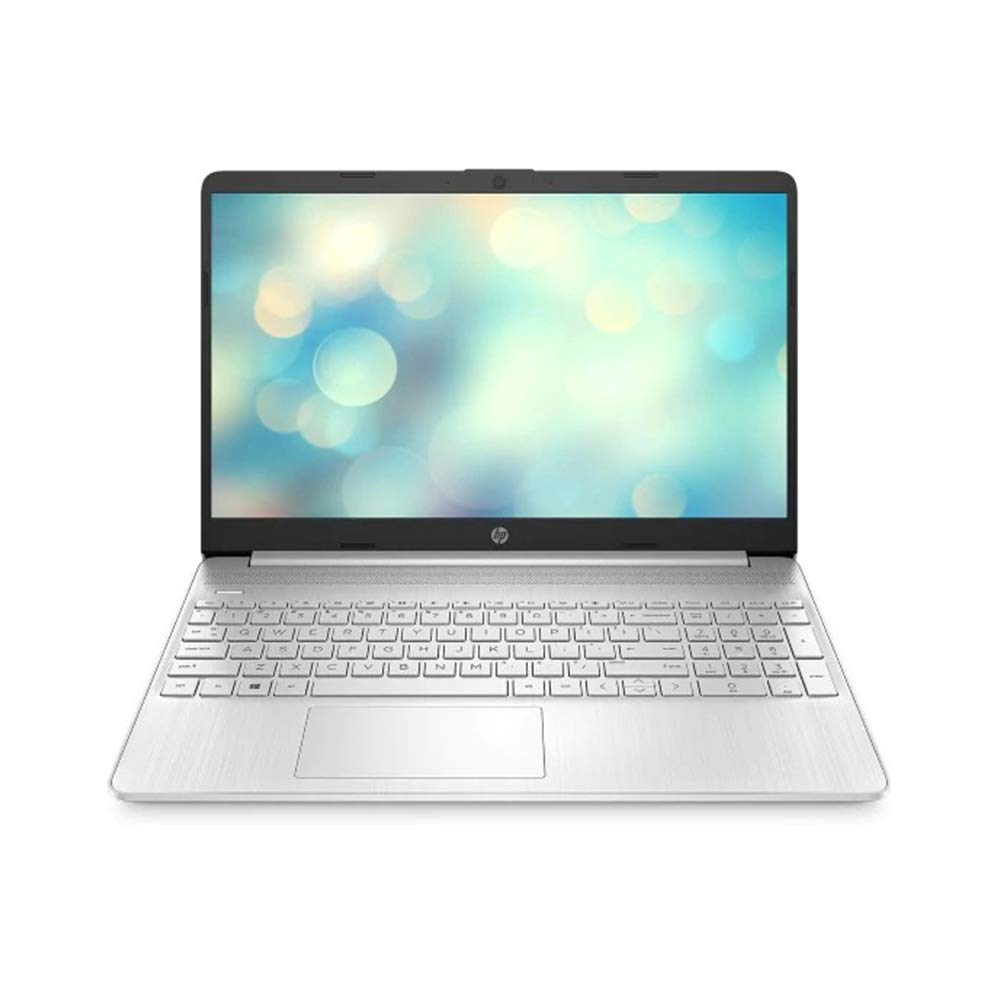 HP 2021 15.6” HD Touchscreen Laptop Computer, AMD Ryzen 7-4700U Processor, 16GB RAM, 256GB SSD, HD Audio, HD Webcam, AMD Radeon Graphics, Bluetooth, HDMI, Windows 10, Silver, 32GB SnowBell USB Card