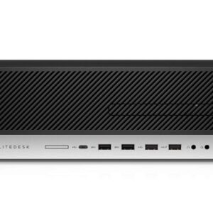 HP EliteDesk 800 G3 Small Form Factor PC, Intel Core Quad i5 6500 up to 3.6 GHz, 8GB DDR4, 2TB+256GB SSD, WiFi, VGA, DP, Win 10 Pro 64-Multi-Language Support English/Spanish/French(Renewed)