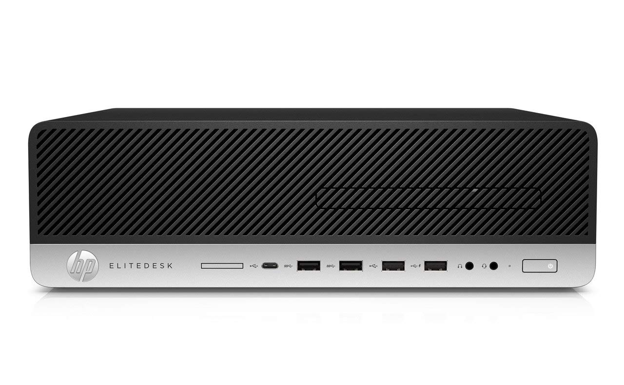 HP EliteDesk 800 G3 Small Form Factor PC, Intel Core Quad i5 6500 up to 3.6 GHz, 8GB DDR4, 2TB+256GB SSD, WiFi, VGA, DP, Win 10 Pro 64-Multi-Language Support English/Spanish/French(Renewed)