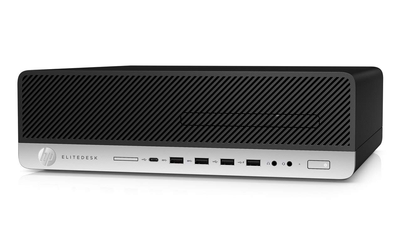 HP EliteDesk 800 G3 Small Form Factor PC, Intel Core Quad i5 6500 up to 3.6 GHz, 8GB DDR4, 2TB+256GB SSD, WiFi, VGA, DP, Win 10 Pro 64-Multi-Language Support English/Spanish/French(Renewed)