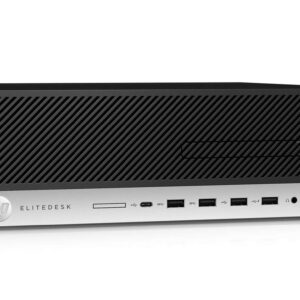 HP EliteDesk 800 G3 Small Form Factor PC, Intel Core Quad i5 6500 up to 3.6 GHz, 8GB DDR4, 2TB+256GB SSD, WiFi, VGA, DP, Win 10 Pro 64-Multi-Language Support English/Spanish/French(Renewed)