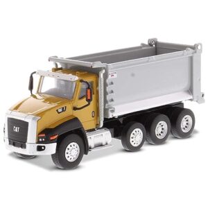 diecast masters 1:64 caterpillar ct-660 ox stampede dump truck, play & collect series cat trucks & construction equipment | 1:64 scale model diecast collectible | diecast masters model 85633