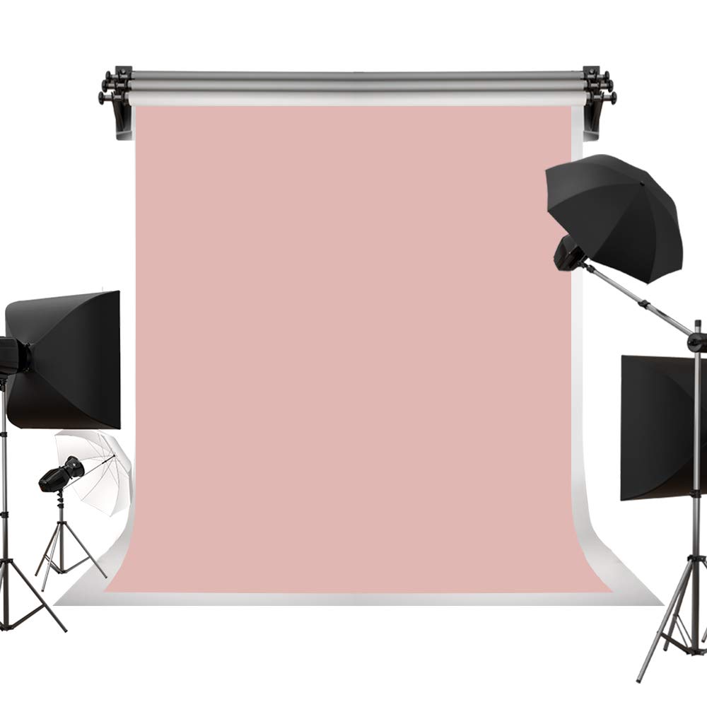 Kate 6ft×9ft Solid Light Pink Backdrop Portrait Photography Background for Photography Studio Children and Headshots Light Pink Backdrop Background for Photography Photo Booth