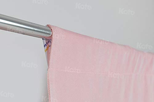 Kate 6ft×9ft Solid Light Pink Backdrop Portrait Photography Background for Photography Studio Children and Headshots Light Pink Backdrop Background for Photography Photo Booth