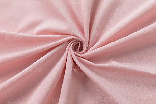 Kate 6ft×9ft Solid Light Pink Backdrop Portrait Photography Background for Photography Studio Children and Headshots Light Pink Backdrop Background for Photography Photo Booth