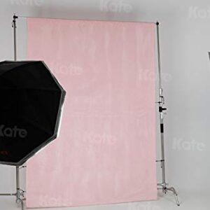 Kate 6ft×9ft Solid Light Pink Backdrop Portrait Photography Background for Photography Studio Children and Headshots Light Pink Backdrop Background for Photography Photo Booth