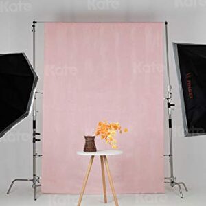 Kate 6ft×9ft Solid Light Pink Backdrop Portrait Photography Background for Photography Studio Children and Headshots Light Pink Backdrop Background for Photography Photo Booth