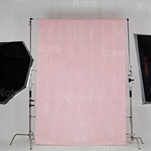 Kate 6ft×9ft Solid Light Pink Backdrop Portrait Photography Background for Photography Studio Children and Headshots Light Pink Backdrop Background for Photography Photo Booth