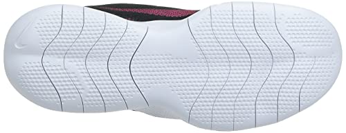 NIKE Women's WMNS Flex Experience RN 10 Running Shoe, Black Fireberry Dk Smoke Grey Iron Grey, 8