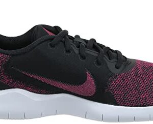 NIKE Women's WMNS Flex Experience RN 10 Running Shoe, Black Fireberry Dk Smoke Grey Iron Grey, 8