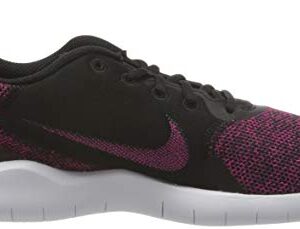 NIKE Women's WMNS Flex Experience RN 10 Running Shoe, Black Fireberry Dk Smoke Grey Iron Grey, 8