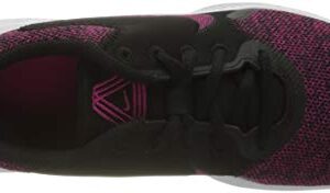 NIKE Women's WMNS Flex Experience RN 10 Running Shoe, Black Fireberry Dk Smoke Grey Iron Grey, 8