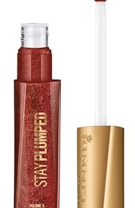 Rimmel Stay Plumped Lip Gloss, 760 Bronze Suga, Pack of 1