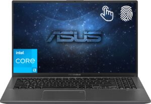 asus newest vivobook 15.6" fhd touchscreen thin laptop, intel core i3-1115g4 up to 3.9ghz, 20gb ram,512gb pcie ssd, hdmi, fingerprint, backlit kb, windows 11s, grey with es usb card