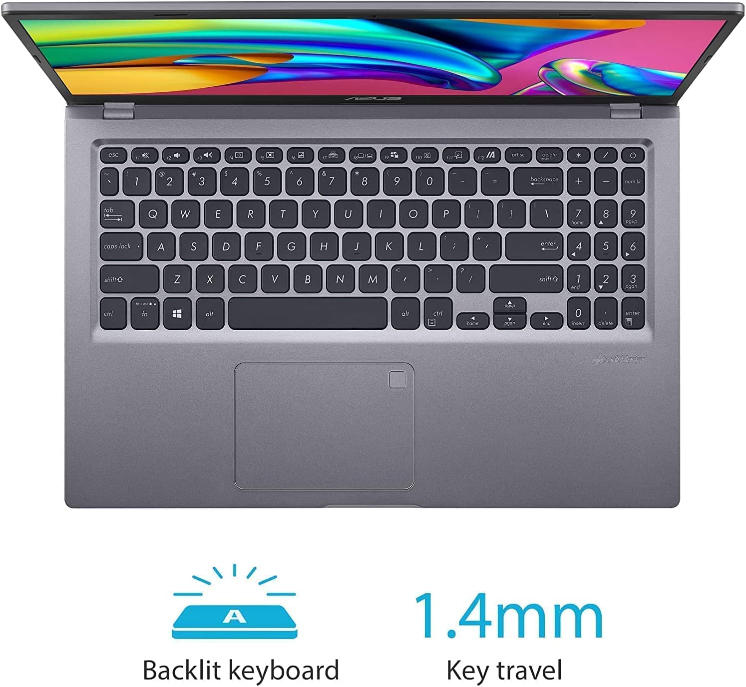 ASUS Newest Vivobook 15.6" FHD Touchscreen Thin Laptop, Intel Core i3-1115G4 Up to 3.9Ghz, 20GB RAM,512GB PCIE SSD, HDMI, Fingerprint, Backlit KB, Windows 11S, Grey with ES USB Card