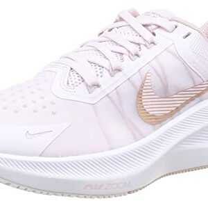 Nike Women's Gymnastics Shoes Running, LT Violet MTLC Red Bronze Champagne White, 8.5 US