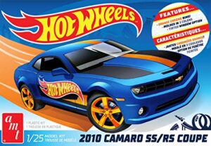 round 2 unknown amt 2010 chevy camaro hot wheels 1:25 scale model kit (amt1255m)
