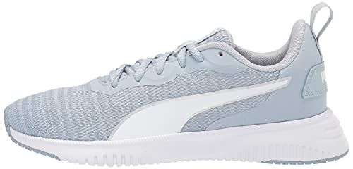 Puma Women's Flyer Flex Running Shoe, Blue Fog-Metallic Silver, 6.5