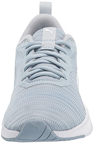 Puma Women's Flyer Flex Running Shoe, Blue Fog-Metallic Silver, 6.5