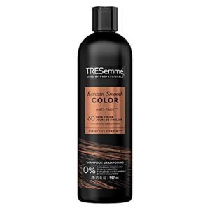 tresemmé keratin smooth color sulfate-free shampoo for color-treated hair formulated with pro style technology 20 oz
