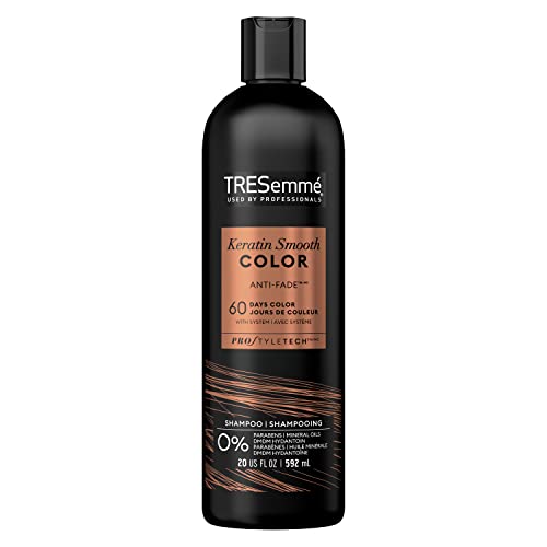 TRESemmé Keratin Smooth Color Sulfate-Free Shampoo for Color-Treated Hair Formulated With Pro Style Technology 20 oz