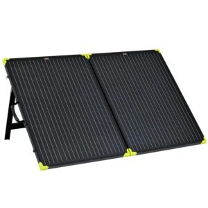 rich solar 200w monocrystalline portable solar panel foldable suitcase solar panel built-in kickstand (200w+20a controller)
