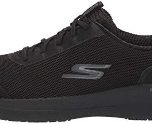 Skechers Women's GO Walk Stability-Magnificent Sneaker, Black, 11