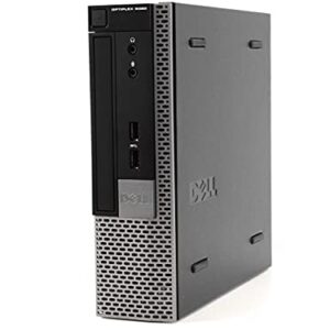 Dell Optiplex 9020 Ultra Small Business PC Desktop Computer, Intel Core i5, 8GB RAM, 500GB HDD, Windows 10 Pro, New 23.6 FHD LED Monitor, 16GB Flash Drive, Wireless Keyboard & Mouse, WiFi (Renewed)