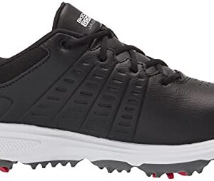 Skechers Women's Go Jasmine Spiked Waterproof Golf Shoe, Black, 8.5