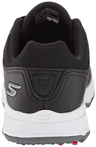 Skechers Women's Go Jasmine Spiked Waterproof Golf Shoe, Black, 8.5