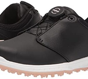 Skechers Women's Go Elite 3 Twist Golf Shoe, Black, 9