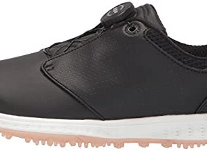 Skechers Women's Go Elite 3 Twist Golf Shoe, Black, 9