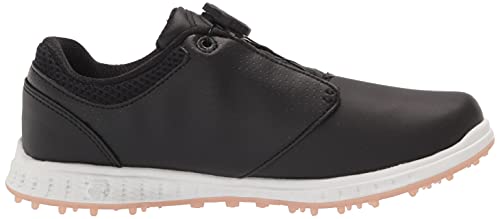 Skechers Women's Go Elite 3 Twist Golf Shoe, Black, 9