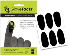 glovetacts ultra thin conductive touch screen stickers for gloves: the easiest way to make gloves touch compatible