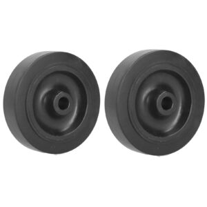 mute wheels for gasoline engine generator rubber wheel replacement parts 5kw-6.5kw 2pcs