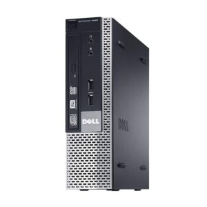 Dell OptiPlex 9020 Ultra Small Desktop Computer PC, Intel Core i5, 16GB RAM, 1TB SSD, Windows 10 Pro, New 24" Monitor, 16GB Flash Drive, Wireless Keyboard & Mouse (Renewed)