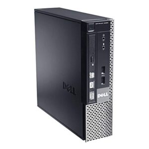 Dell OptiPlex 9020 Ultra Small Desktop Computer PC, Intel Core i5, 16GB RAM, 1TB SSD, Windows 10 Pro, New 24" Monitor, 16GB Flash Drive, Wireless Keyboard & Mouse (Renewed)