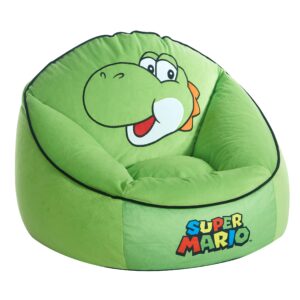 Idea Nuova, Inc. Nintendo Super Mario Yoshi Micromink Bean Bag Chair