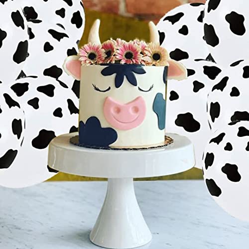 25 PCS Cow Balloons Funny Cow Print Balloons For Children's Party Western Cowboy Theme for Kids Birthday Party Favor Supplies Decorations