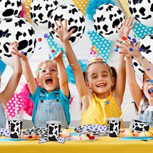 25 PCS Cow Balloons Funny Cow Print Balloons For Children's Party Western Cowboy Theme for Kids Birthday Party Favor Supplies Decorations