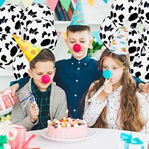 25 PCS Cow Balloons Funny Cow Print Balloons For Children's Party Western Cowboy Theme for Kids Birthday Party Favor Supplies Decorations