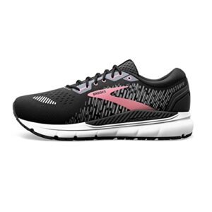 Brooks Women's Addiction GTS 15 Supportive Running Shoe - Black/Ebony/Mauvewood - 9 Medium