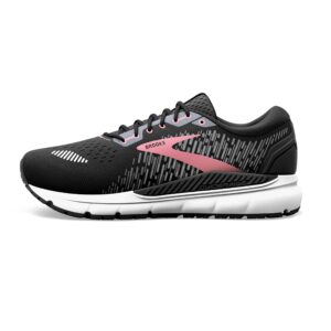 Brooks Women's Addiction GTS 15 Supportive Running Shoe - Black/Ebony/Mauvewood - 12 Medium