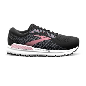 Brooks Women's Addiction GTS 15 Supportive Running Shoe - Black/Ebony/Mauvewood - 12 Medium