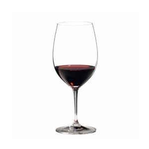 Riedel Vinum Bordeaux Wine Glasses (8-Pack) Bundle with Microfiber Polishing Cloth (3-Pack) (4 Items)