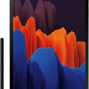Samsung 12.4" Galaxy Tab S7+ 128GB Tablet with S Pen, Wi-Fi Only, Mystic Black (SM-T970NZKYXAR) (Renewed)