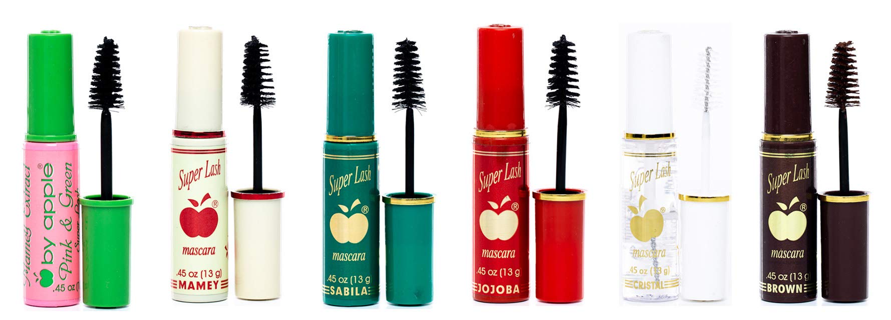 By Apple Super Lash Mexico Mascara Three Piece Variety Set (Choose your Colors) - 3 PK