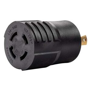 westinghouse outdoor power equipment 30152a generator plug adapter, l5-30p to l14-30r